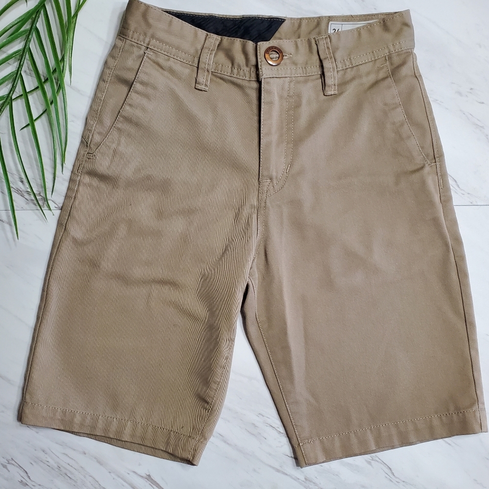 Boys khaki shorts